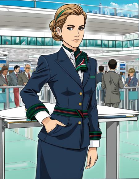Alitalia Stewardess Uniform / Divisa SDXL