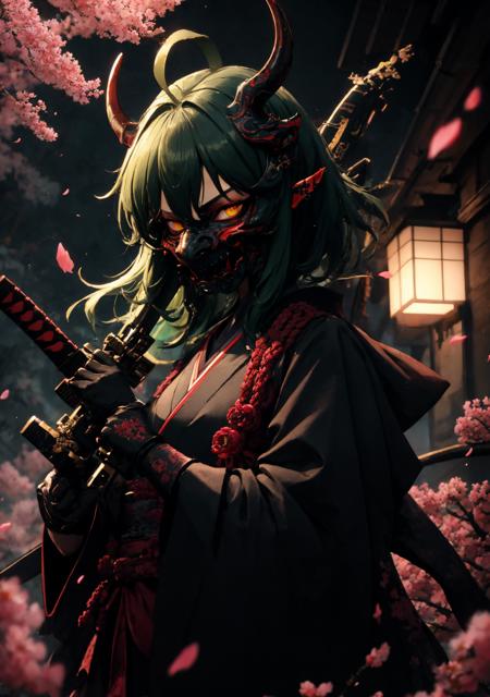 Oni-mask Lora