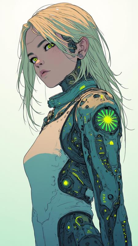 Cyberpunk Anime Style