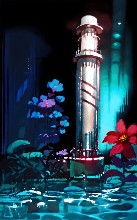 Rainworld paintings artstyle (Pony)