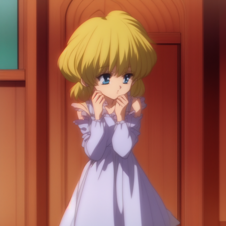 Generic retro anime art style