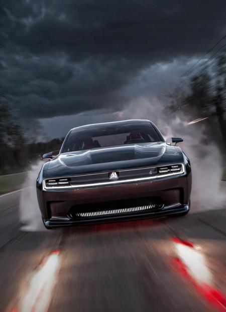 Dodge Charger Daytona SRT EV Concept (SDXL)