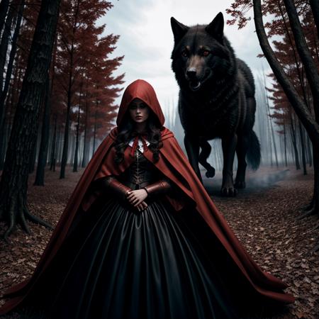 Little Red Riding Hood XL + SD1.5 + F1D