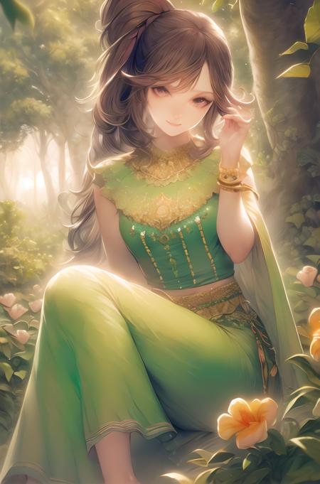 幻想童话插画风格style of painting-Fantasy fairy tale illustration style