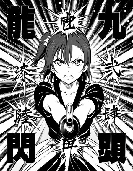Hiten Mitsurugi style Nine-Headed Dragon Flash / 飛天御剣流　九頭龍閃　SDXL