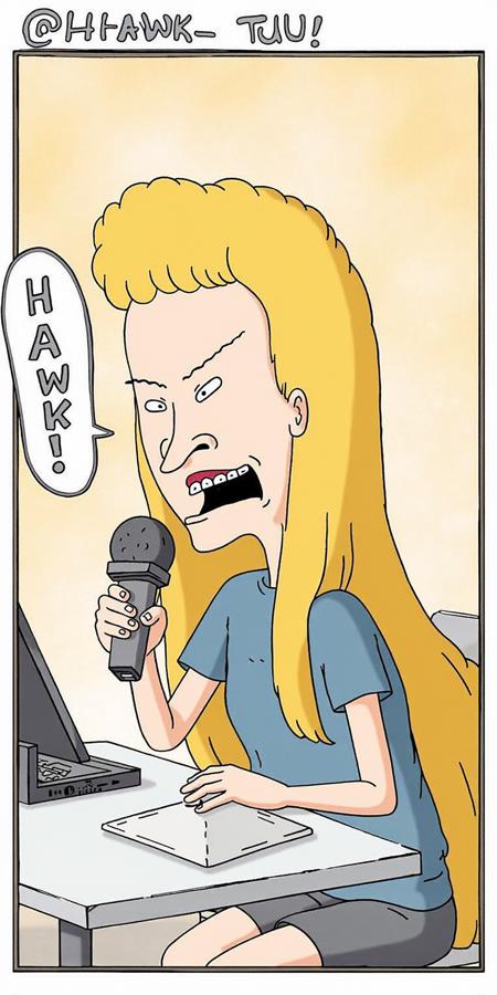 The Beavis and Butthead Loogie Lora