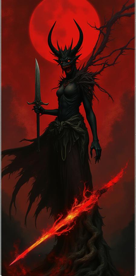 Dragon Age tarot card Dr4GnAg3 Flux Lora