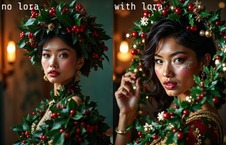 BeignetFLUX - festive glamor portrait style