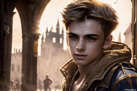 Model Young man