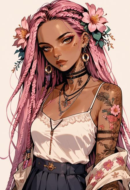 Goth Girl Aesthetic style [PonyXL]
