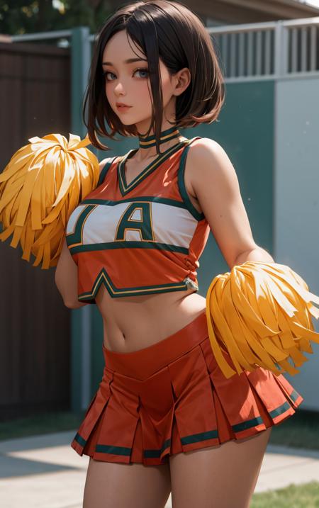 UA Cheerleader Uniform | Clothing Concept | BNHA | ownwaifu