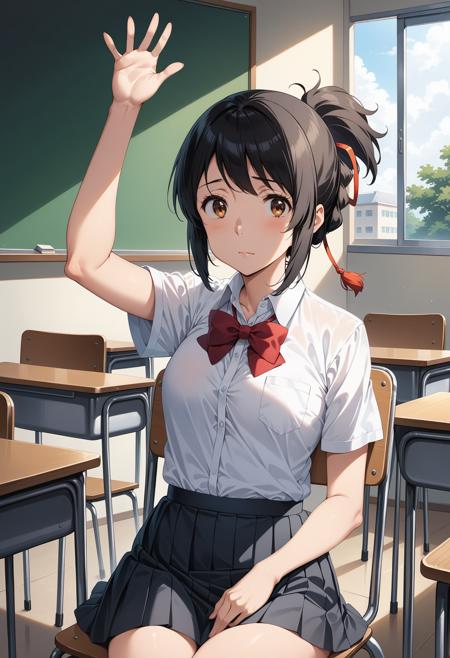 [Animagine] Miyamizu Mitsuha 宮水三葉 / Kimi no Na wa.