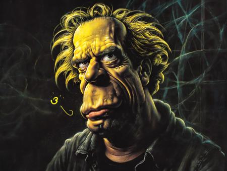 Krueger Caricature art style XL v1.0