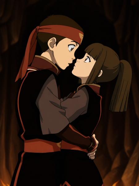 Fire Nation School Uniform + Onji [Avatar: The Last Airbender]
