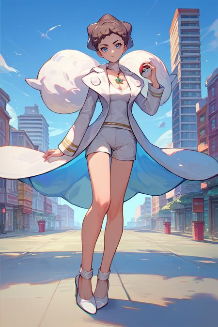 Diantha/カルネ (Pokemon XY) SDXL LoRA [Pony Diffusion]