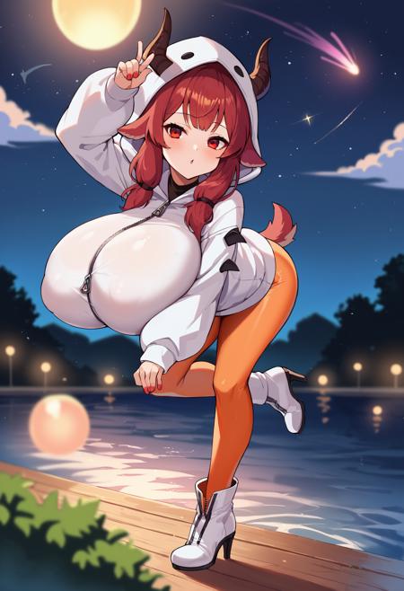 [ponyXL] Goat Chan || Enanare's OC