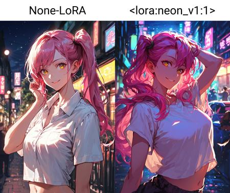 (Pony+XL) Strengthen Neon
