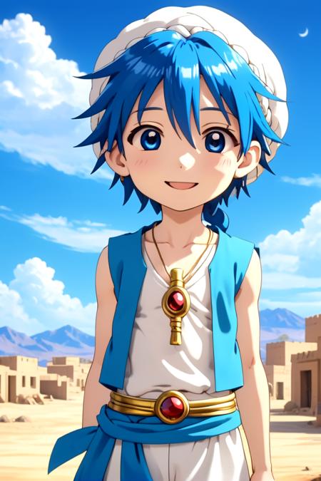 Magi: The Labyrinth of Magic - Aladdin - SDXL