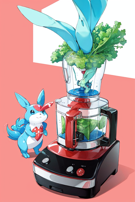 Carbuncle in a Blender (Noulith Maker 3000) [FFXIV] [Meme LoRa]