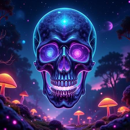what the skull?| trippy | Surreal | SKULLS | FLUX版本V1 (ID: 775580)