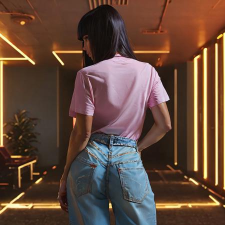 Wideleg pants版本Wideleg jeans/denim (ID: 869101)