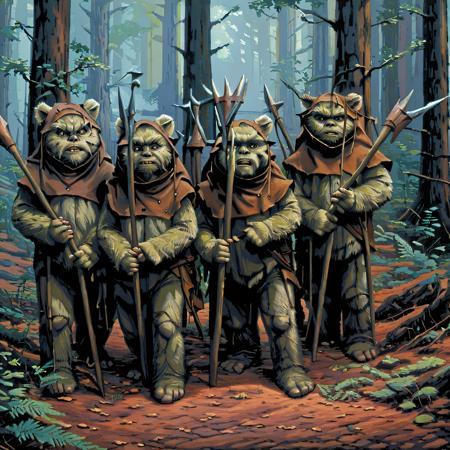 Ewoks (SDXL)
