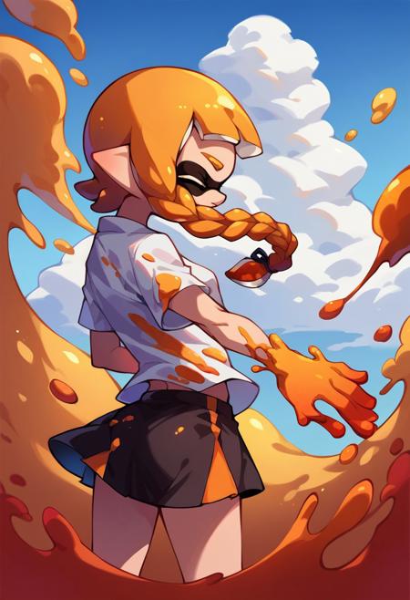 Inkling Girl (from Splatoon) [Pony]
