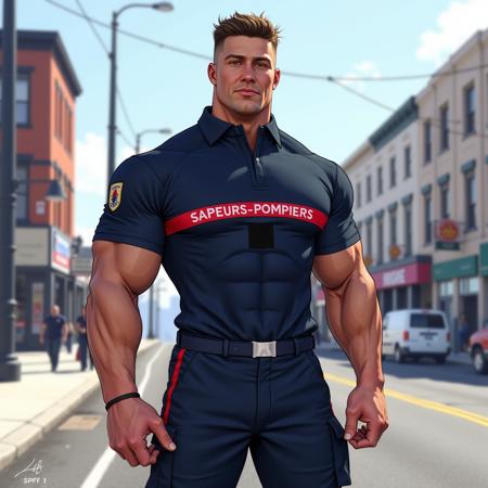 SPF1-FLUX - French firefighters uniforms