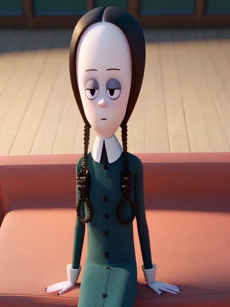 Wednesday Friday Addams ( The Addams Family ) (4 Outfits)