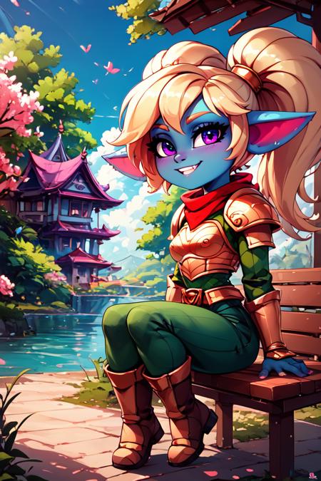 Poppy: Keeper of the Hammer (League of Legends) [Pony & SD1.5]