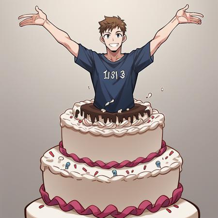 Jumping out of Cake