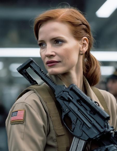 Jessica Chastain SDXL