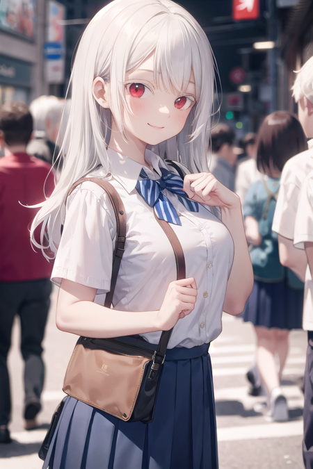 White eyelashes / 白い睫毛