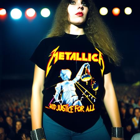 Rock&Metal T-shirts: Metallica - Justice for All - sdxl