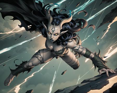 Atrocity: Lady Death (PonyXL & SD 1.5)
