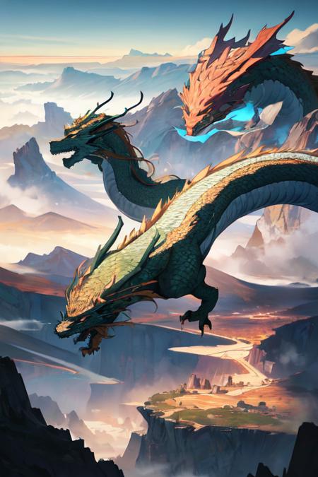 Eastern Dragon LoRA [SD1.5 & SDXL1.0]