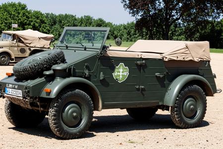 Kübelwagen - German WW2 military vehicle from Volkswagen