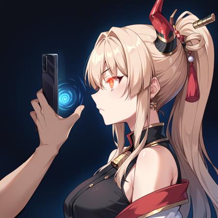 [PonyXL] Show off Screen of Smartphone