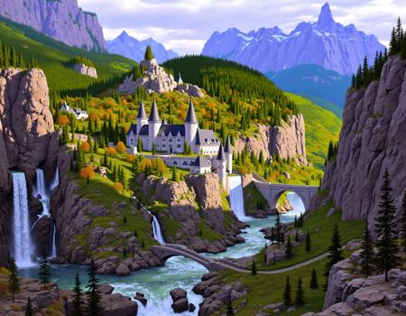 Tolkien's Middle Earth - Ted Nasmith style (Flux)版本Flux beta-0.1 (ID: 1031897)