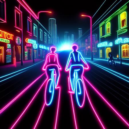 the neon world