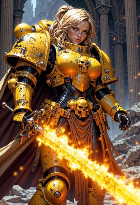 The Space Marines Warhammer 40K | Flux + Pony