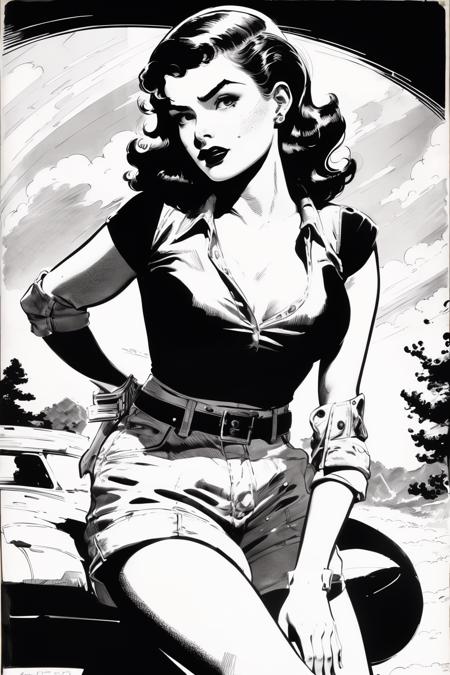 style of Milton Caniff 369