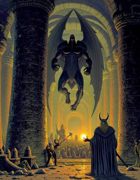 Tolkien's Middle Earth - Ted Nasmith style (Flux)