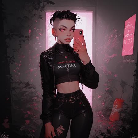 Amateur Selfshot and Nudes...but it's anime. [Lascalae]
