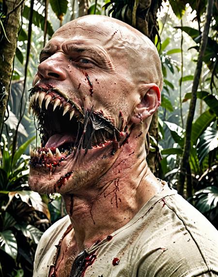 fangs, jaws