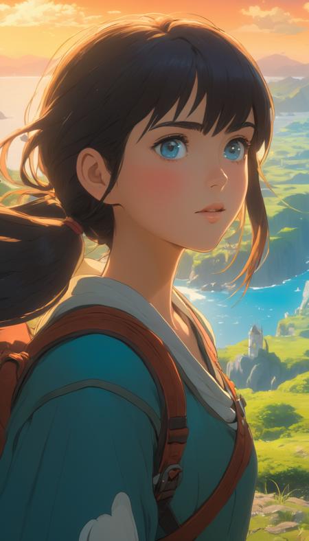Studio Ghibli [Art Style Capture] LoRA XL版本v1 (ID: 211031)