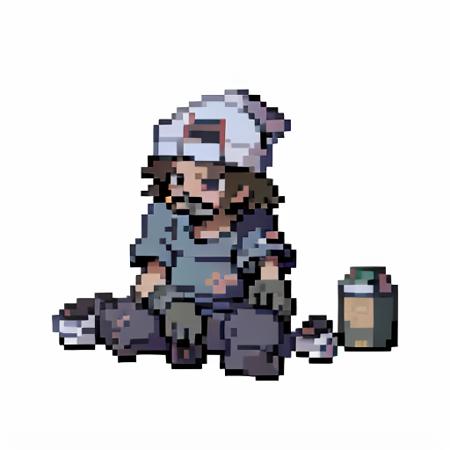 Pokemon Trainer Sprite PixelArt