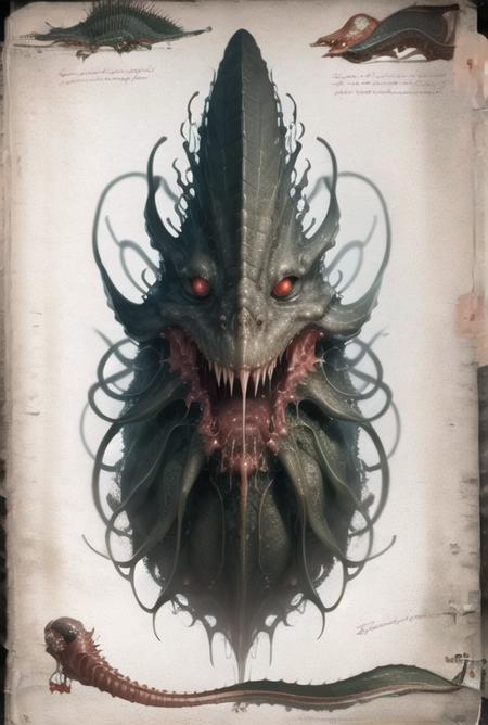 Fake Books : Cthulhu Mythos /  Bestiary