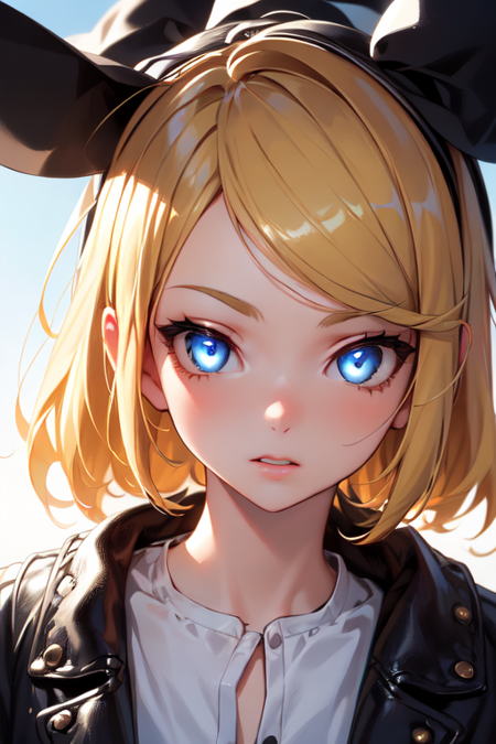 Rin Kagamine (with shiny eyes)