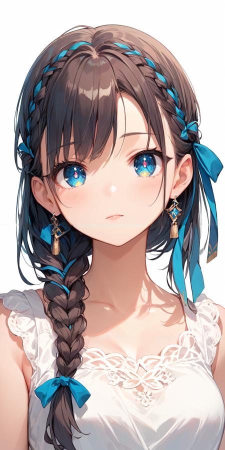 編み込みリボン/hair ribbon braid(SD,XL,pony)